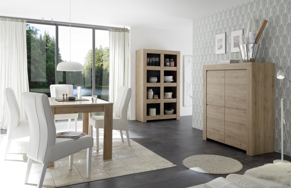 PANAMA sideboard/bookcase in dark oak