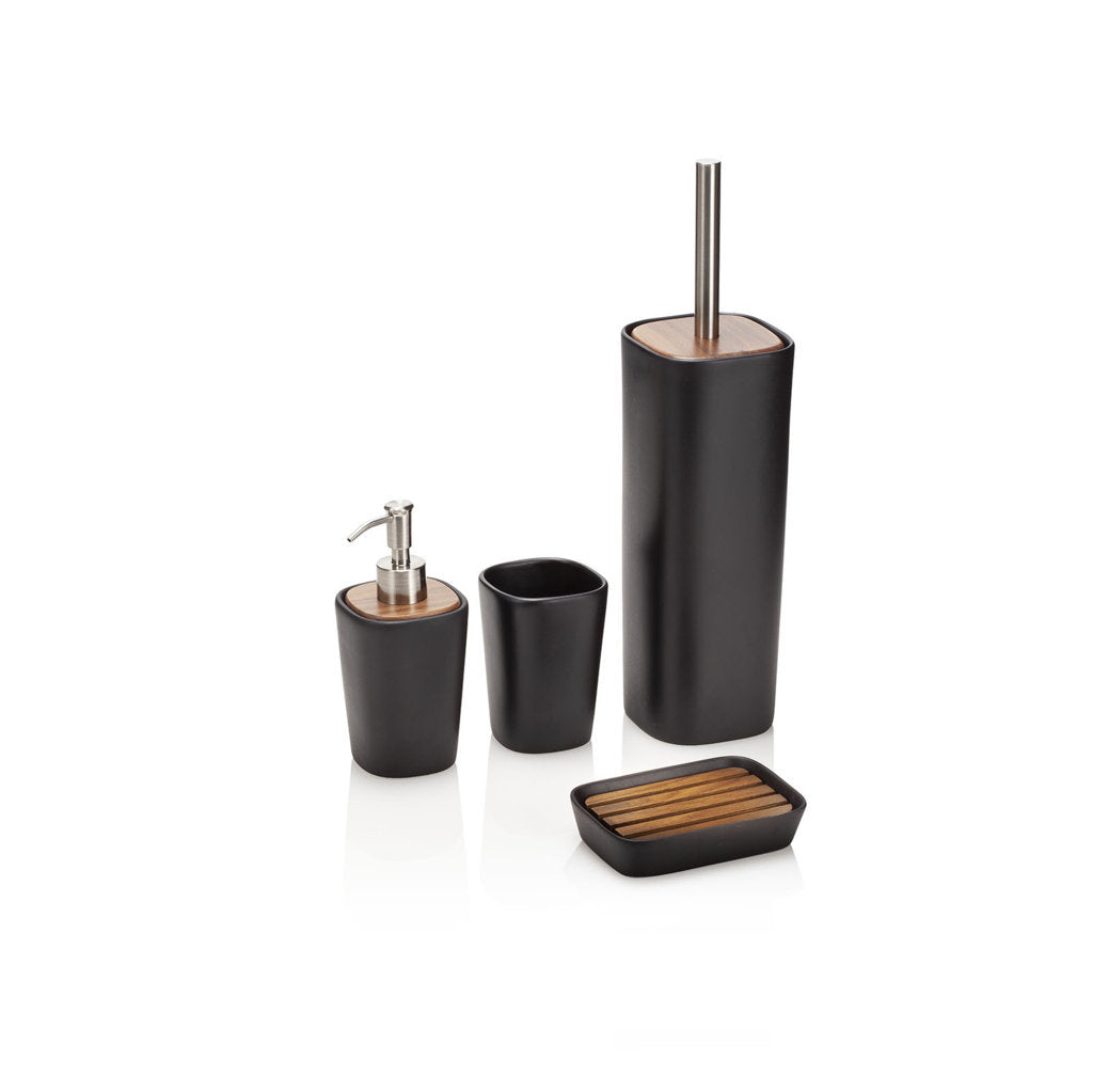 4-piece bathroom set WOOD