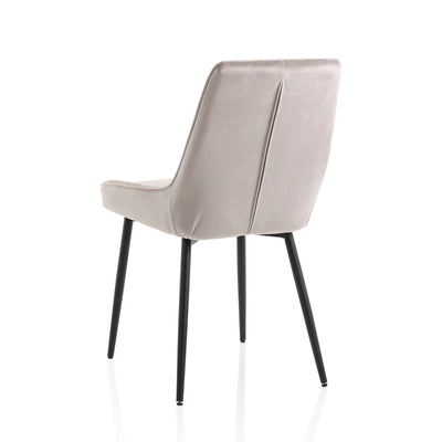 Set of 2 MOOI cool gray chairs