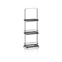 Scaffale/organizer da terra KOKO nero