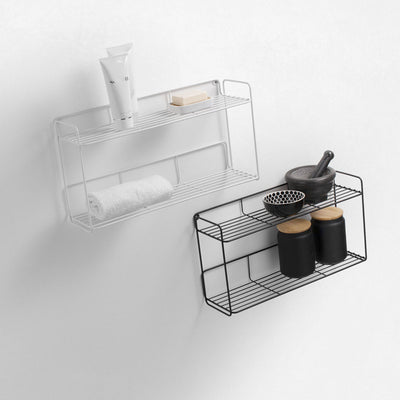 KAORI black wall shelf/shelf