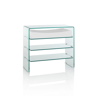 Console w/drawer YANGON white