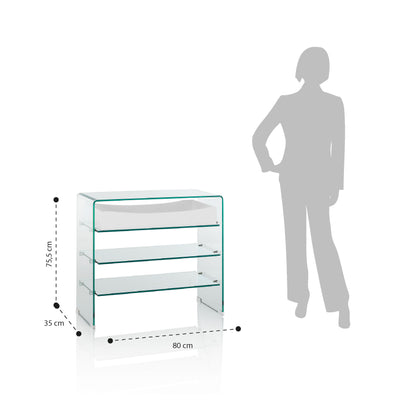 Console w/drawer YANGON white
