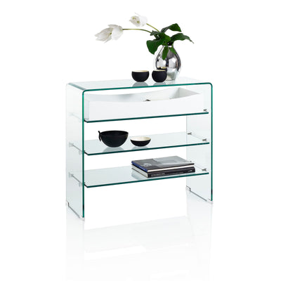 Console w/drawer YANGON white
