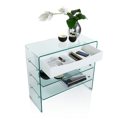 Console w/drawer YANGON white