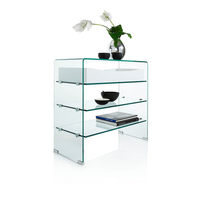 Console w/drawer YANGON white