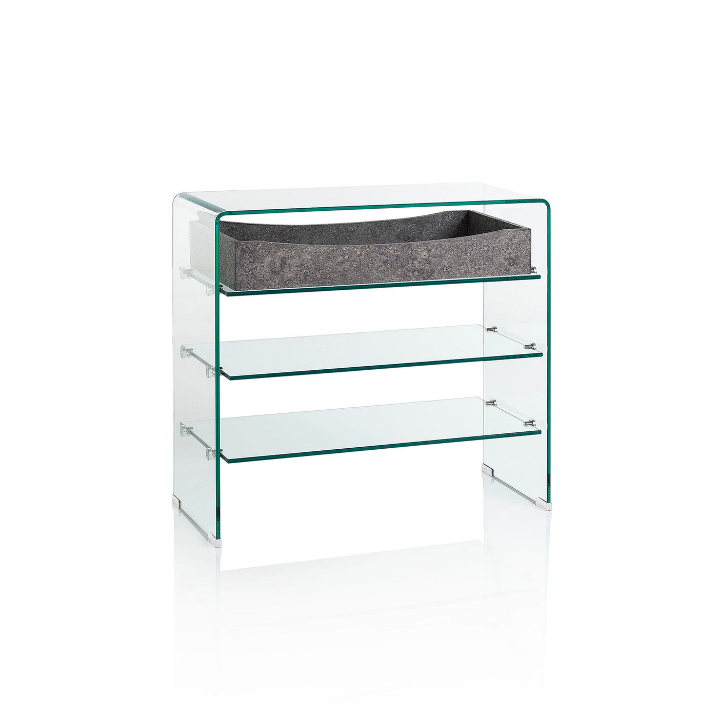 Console w/drawer YANGON concrete