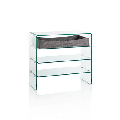 Console w/drawer YANGON concrete