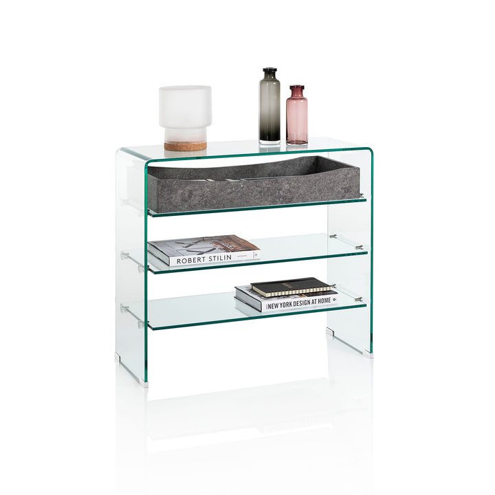 Console w/drawer YANGON concrete
