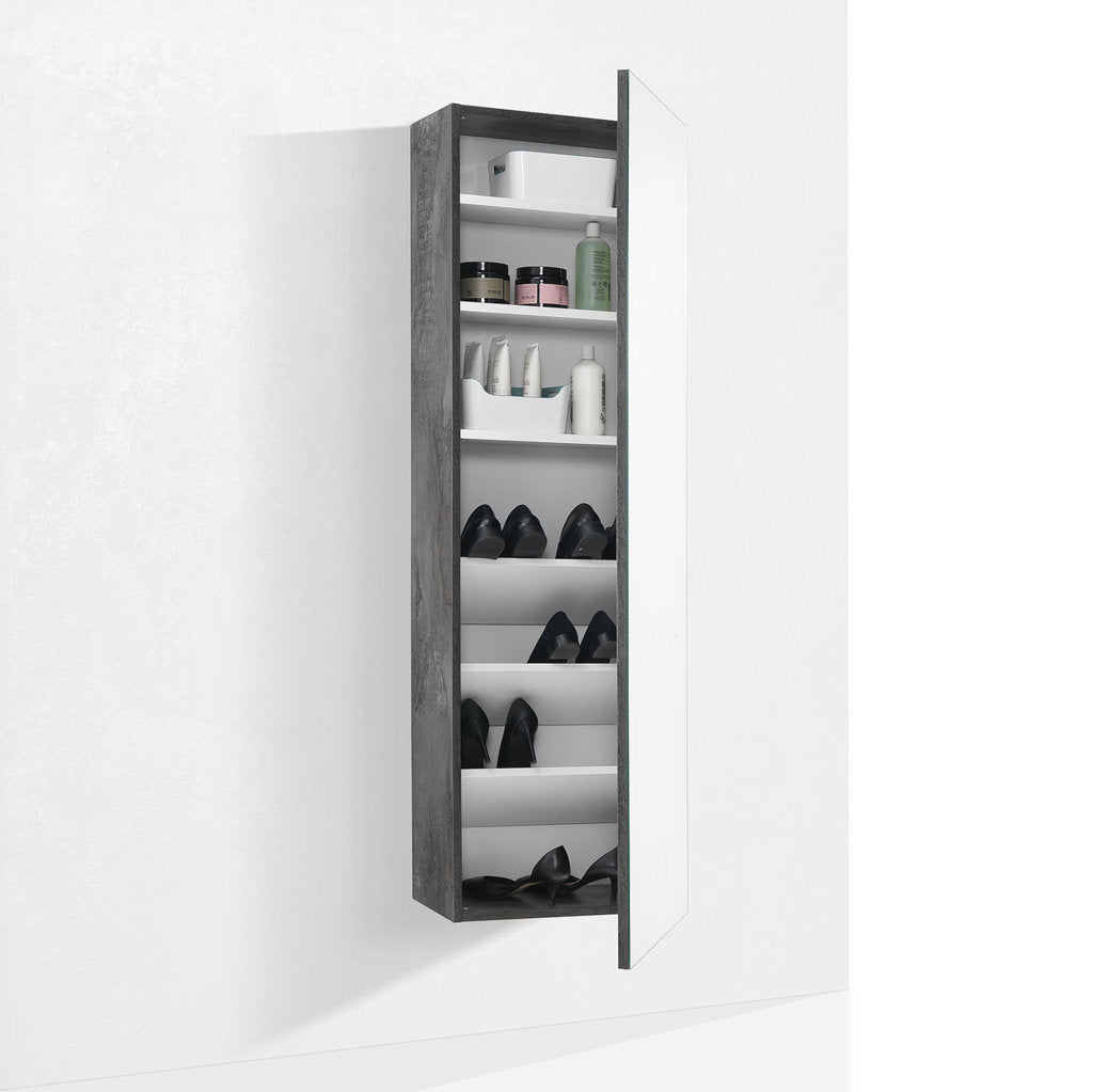 Shoe rack/shelf with FREE oxide mirror