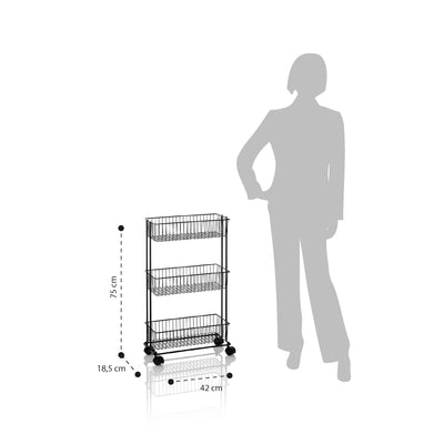 Schwarzer YUGEN-Trolley