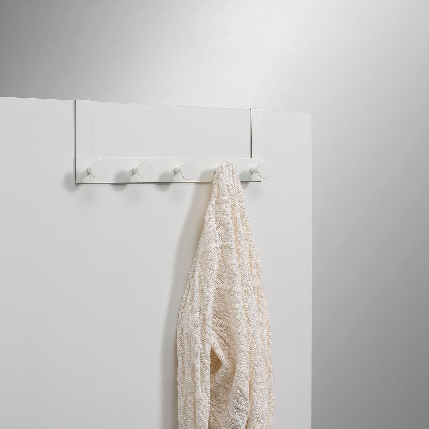Appendiabiti per porta QUICK bianco – TFT Home Furniture