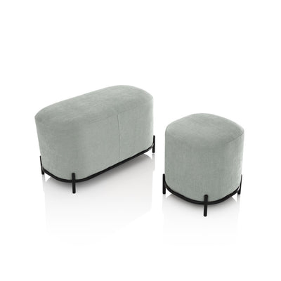 VANITY pouf mint