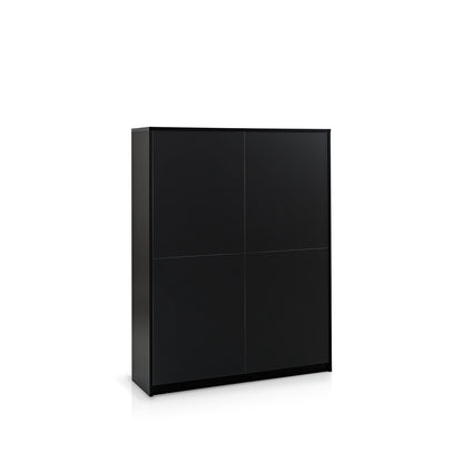 MAUI schwarzes hohes Sideboard