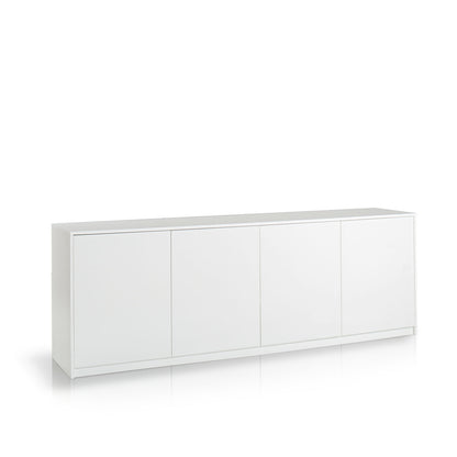 White PANAREA 4-door buffet
