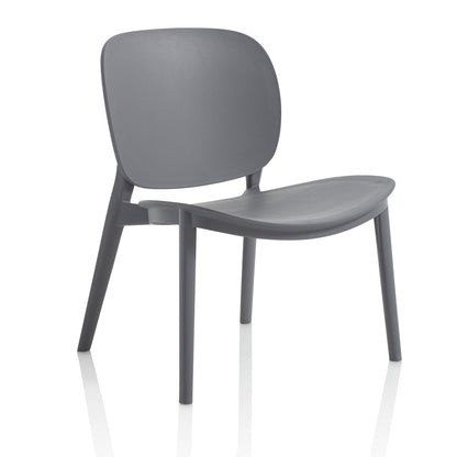 Set 2 Sedie da interno/esterno MAHON grigio