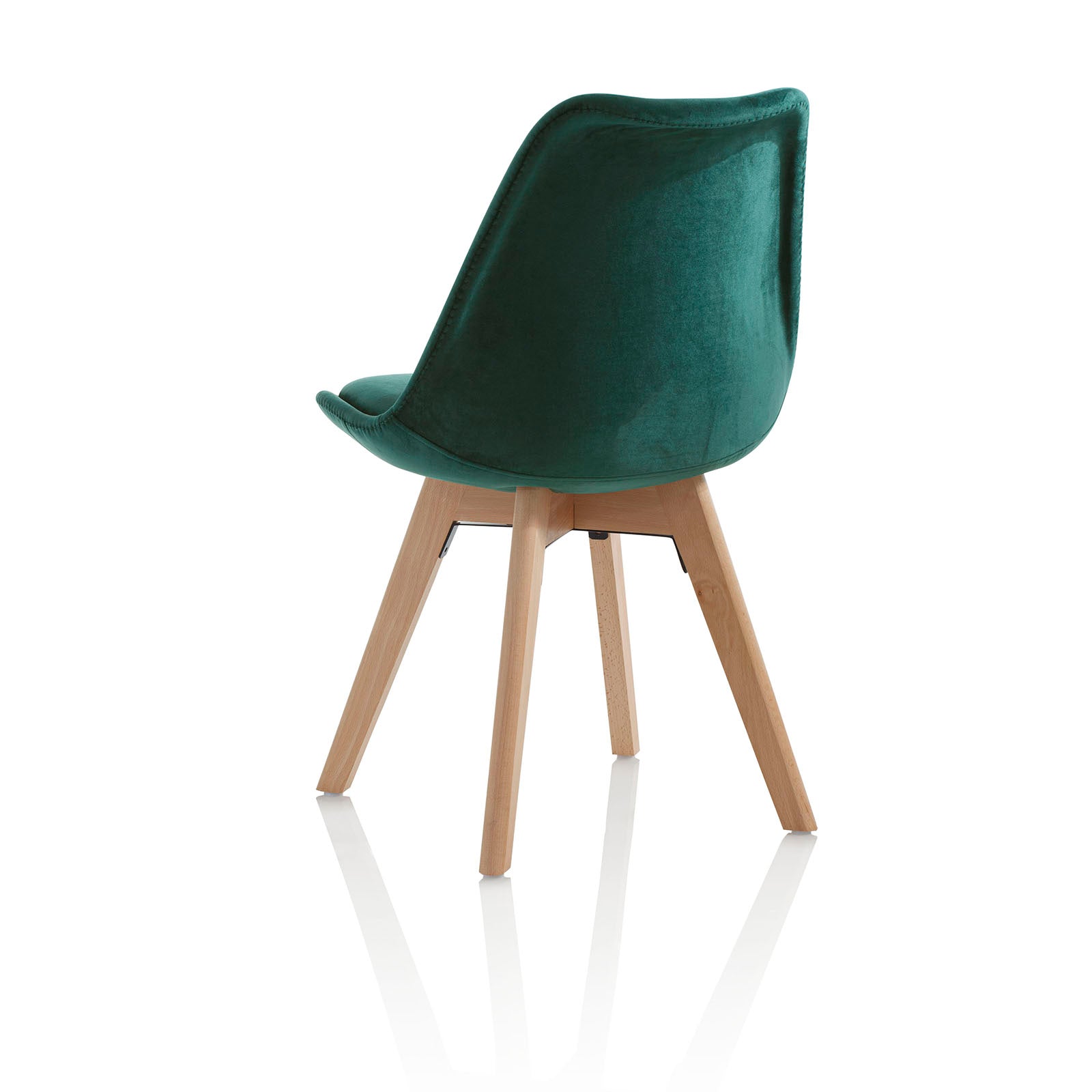 Set 4 Sedie OSBY verde smeraldo – TFT Home Furniture