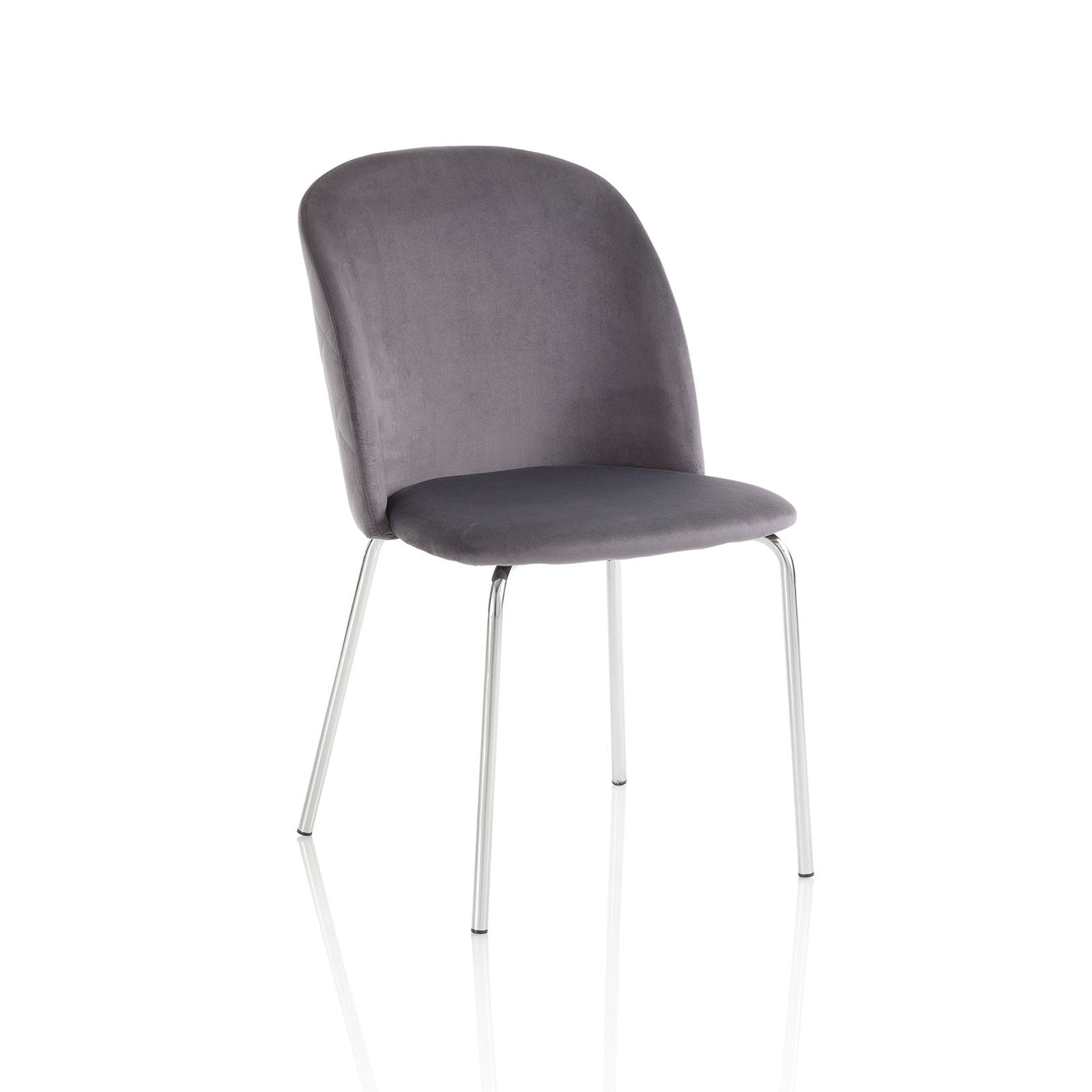 Set of 2 gray JOY chairs