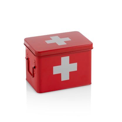 Red DOC first aid box