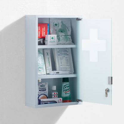 HEALT first aid wall unit in white