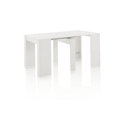Consolle allungabile STRETCH bianco lucido