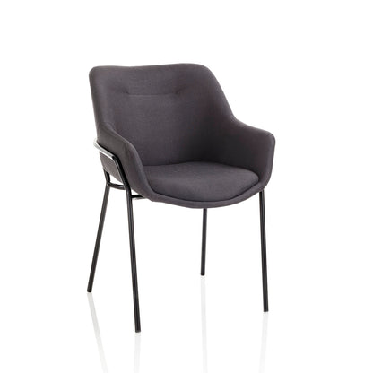 2er-Set schwarze SLOUCHY-Sessel