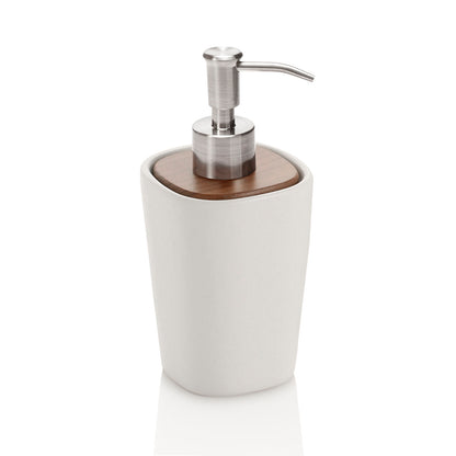 4 piece bathroom set WOOD white