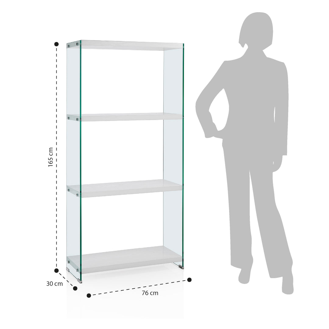 Shelf/Bookcase 3 shelves SAL white