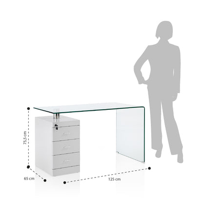 ARES desk white