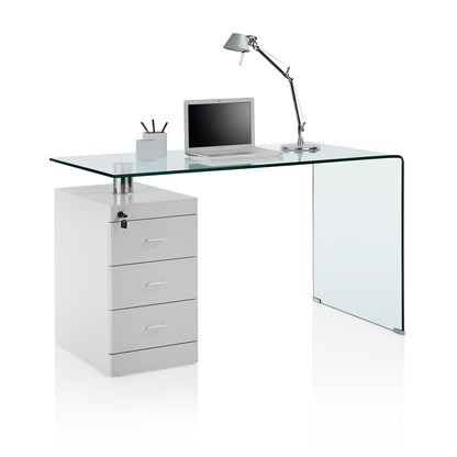 ARES desk white