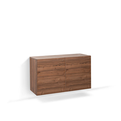 COZY walnut wall module