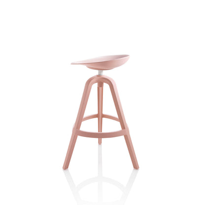 Set of 2 BONNY pink indoor/outdoor stools