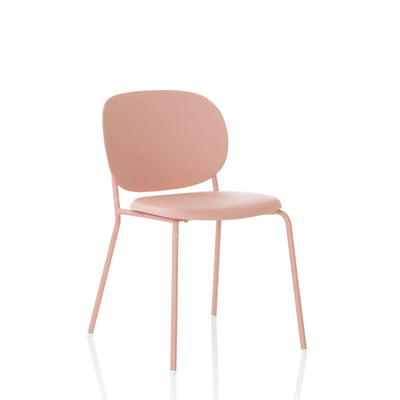 Set of 4 pink CLIP chairs