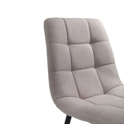 Satz mit 4 Stühlen ISA in Beige