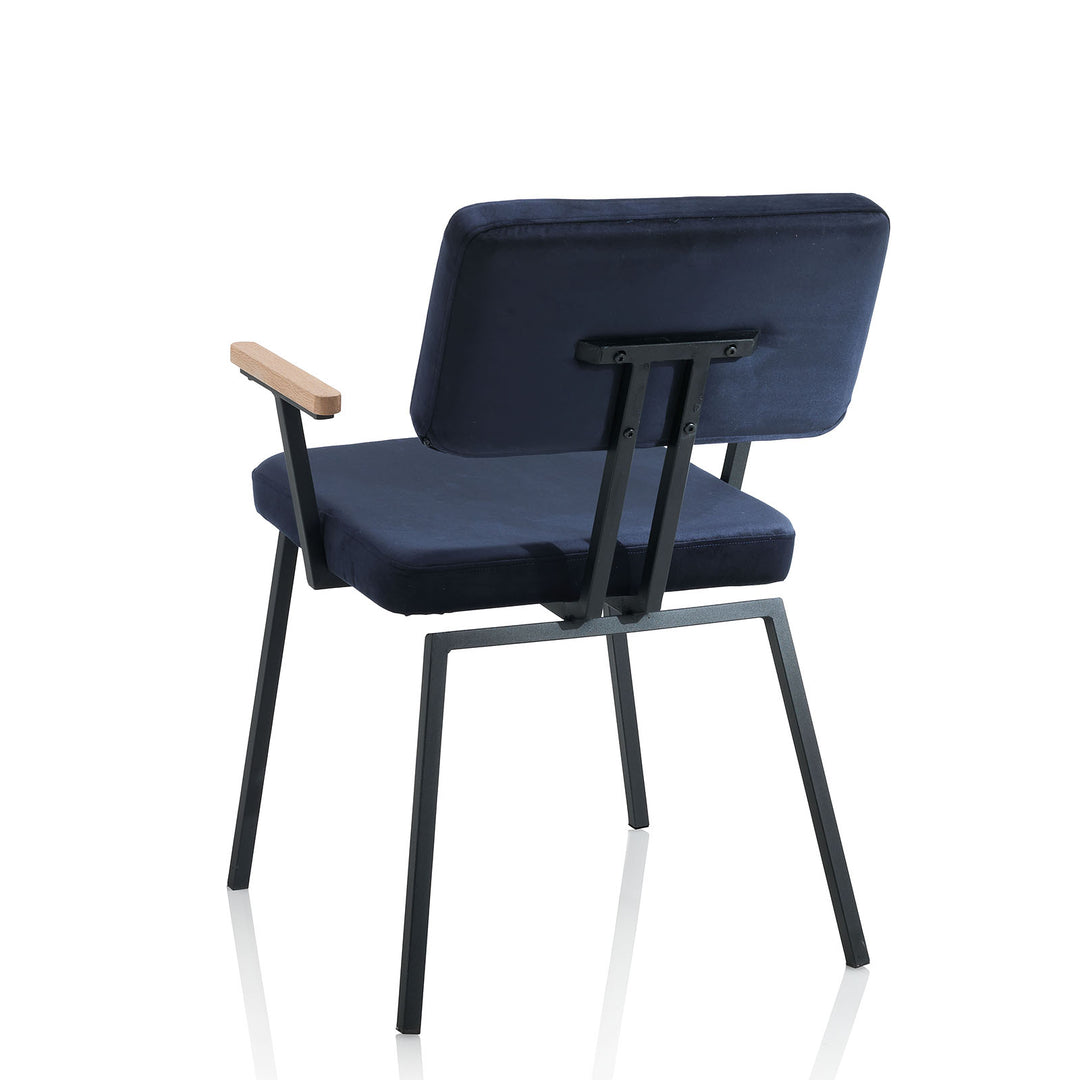 Set 2 sedie PIPER blu