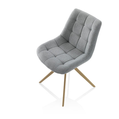 Set 2 Sedie CHLOE grigio