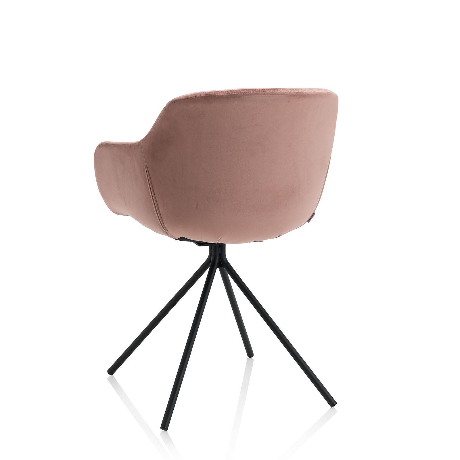 Set 2 sedie ODETTE rosa corallo