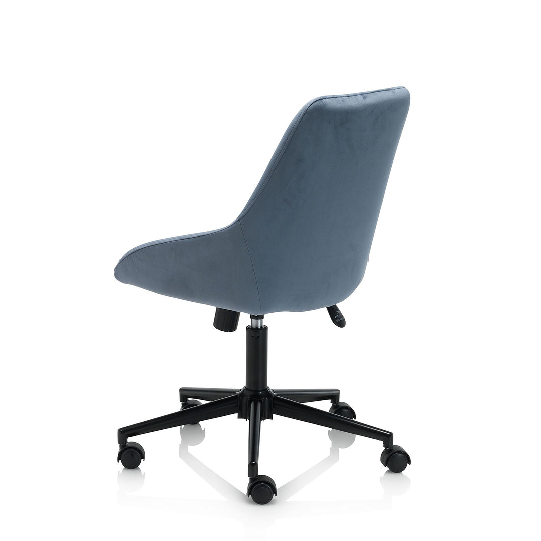 Sedia HALIMA blu acciaio