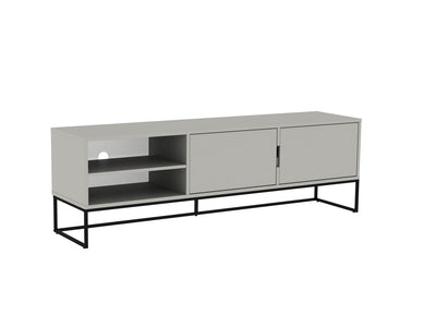 BESS white TV stand