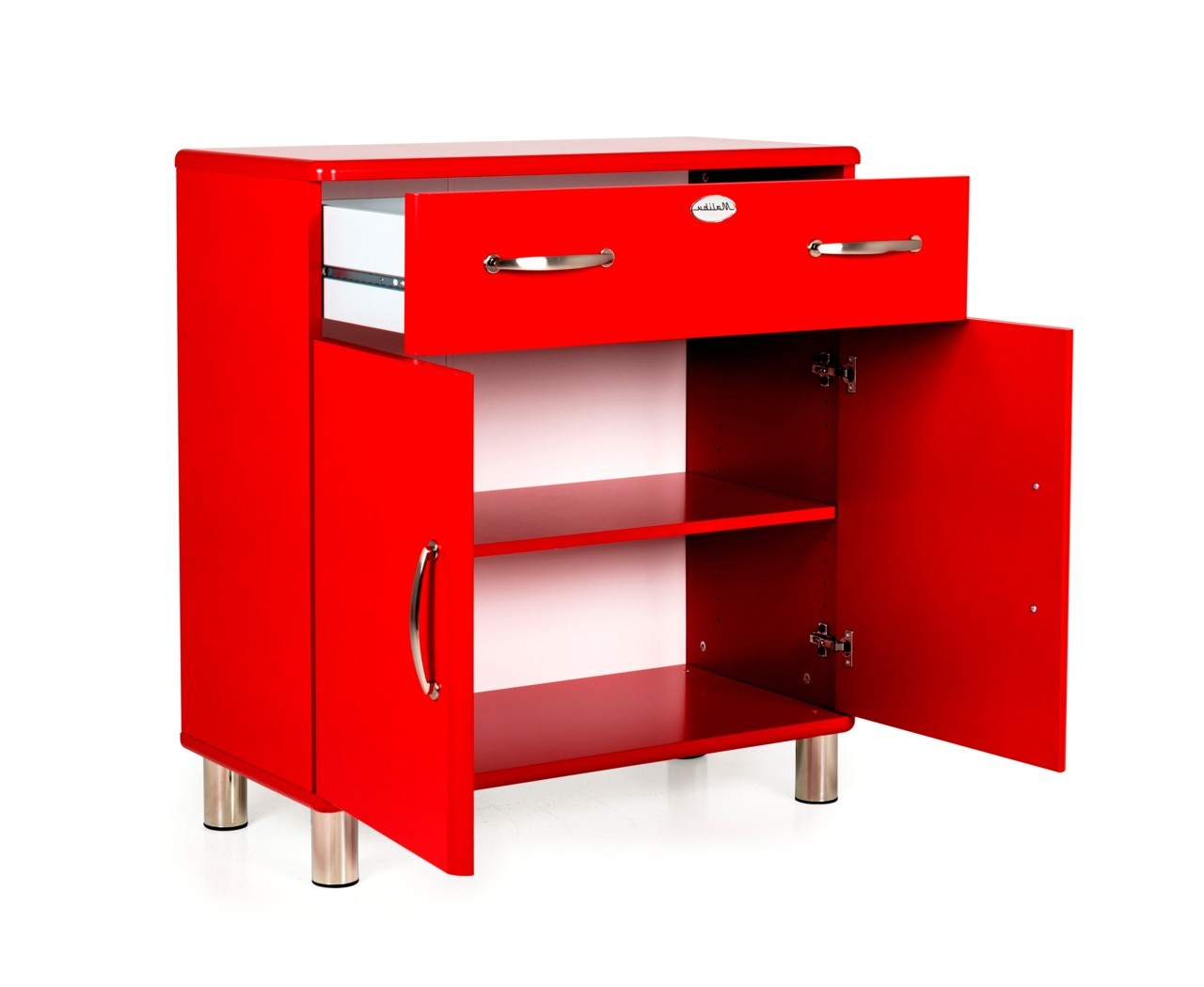Small red HOP sideboard