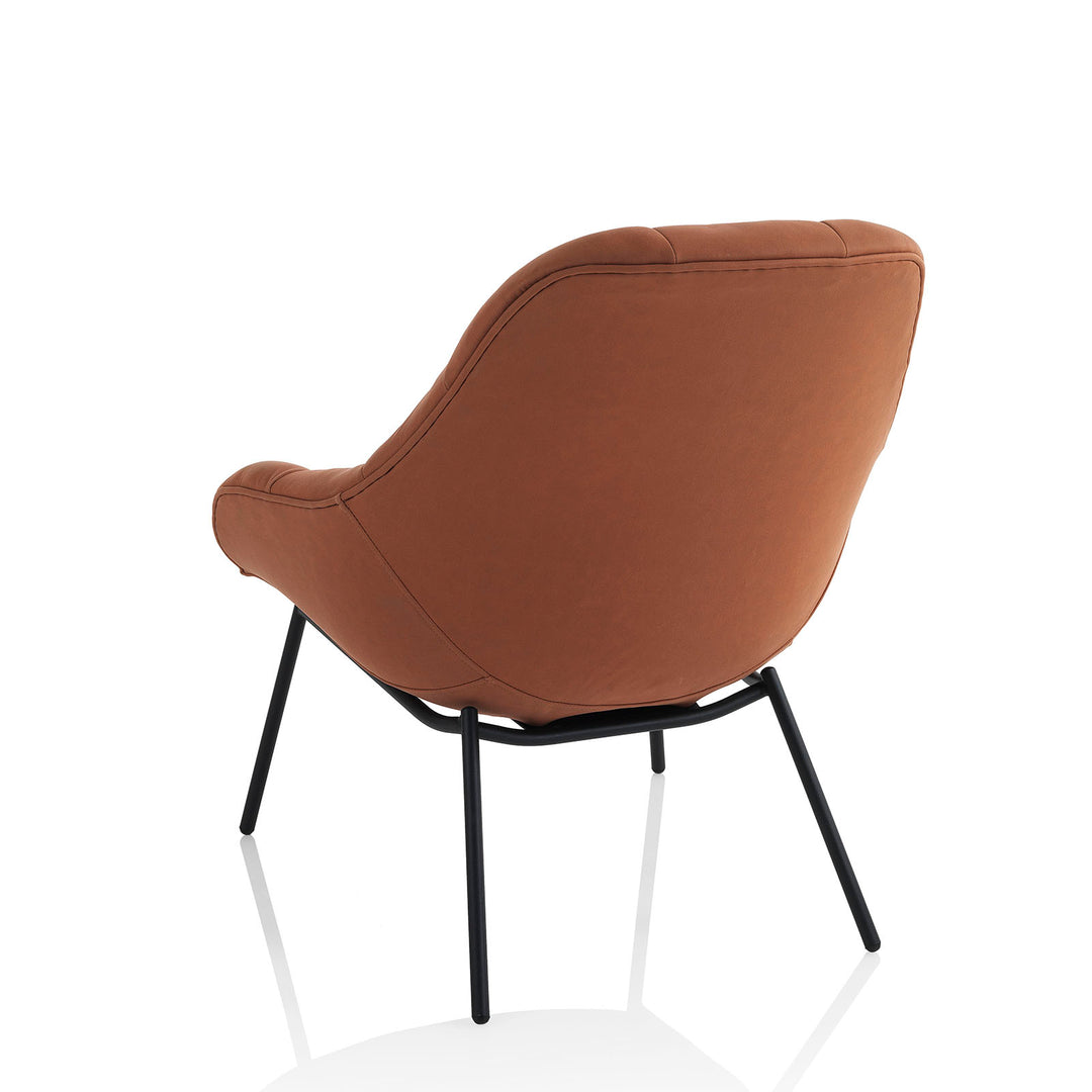 Brauner LAMIA-Sessel