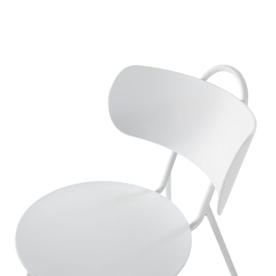 Weißer FLERS-Sessel