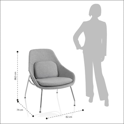 KOLA gray armchair