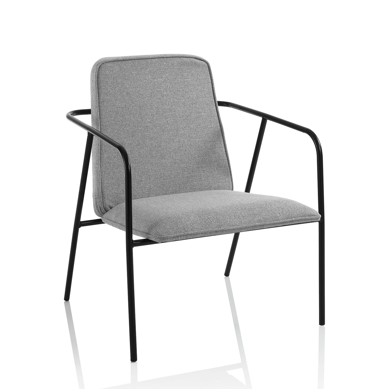 Grauer MINYA-Sessel