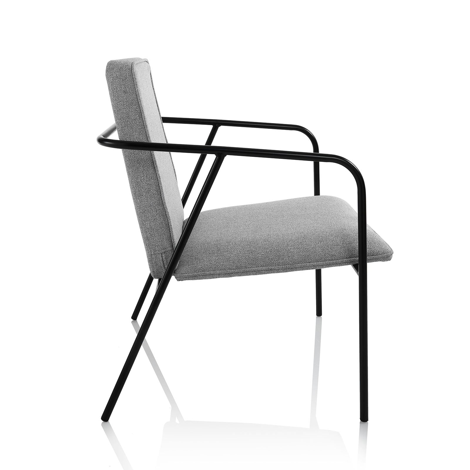 Grauer MINYA-Sessel