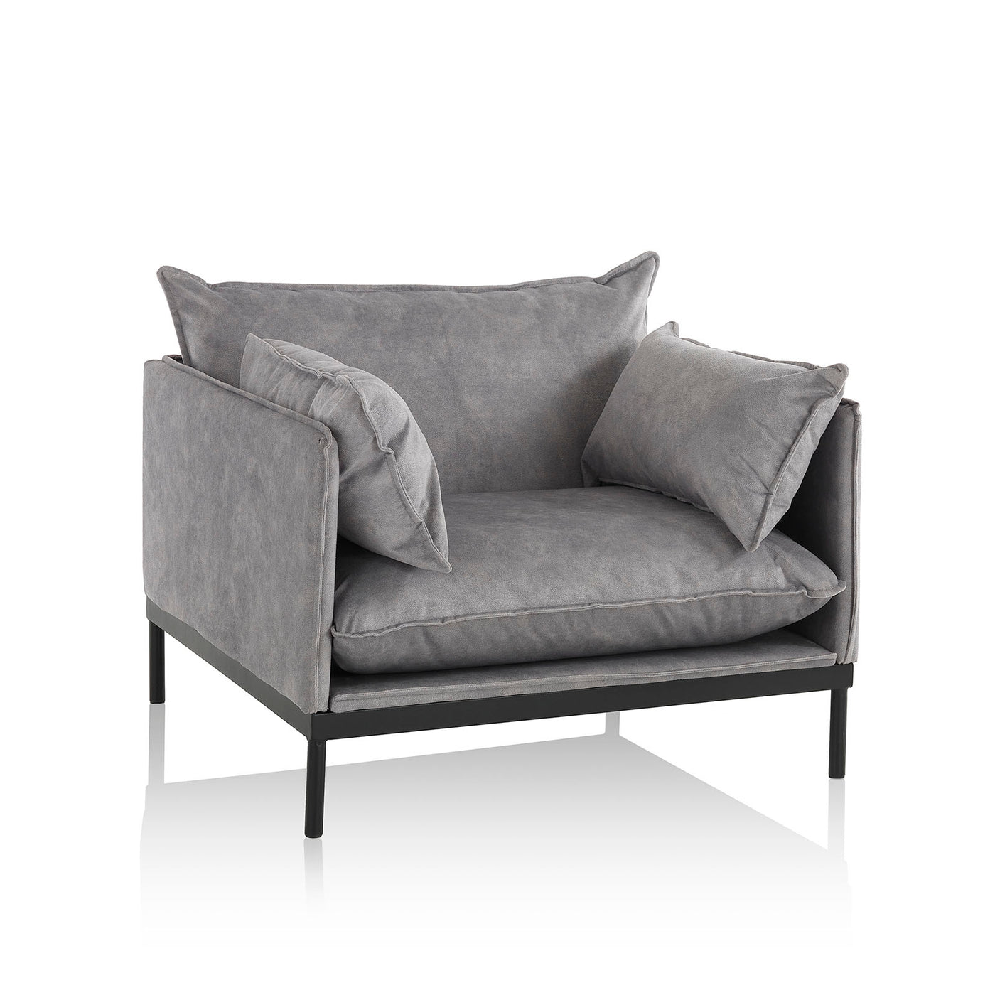BRACH gray armchair