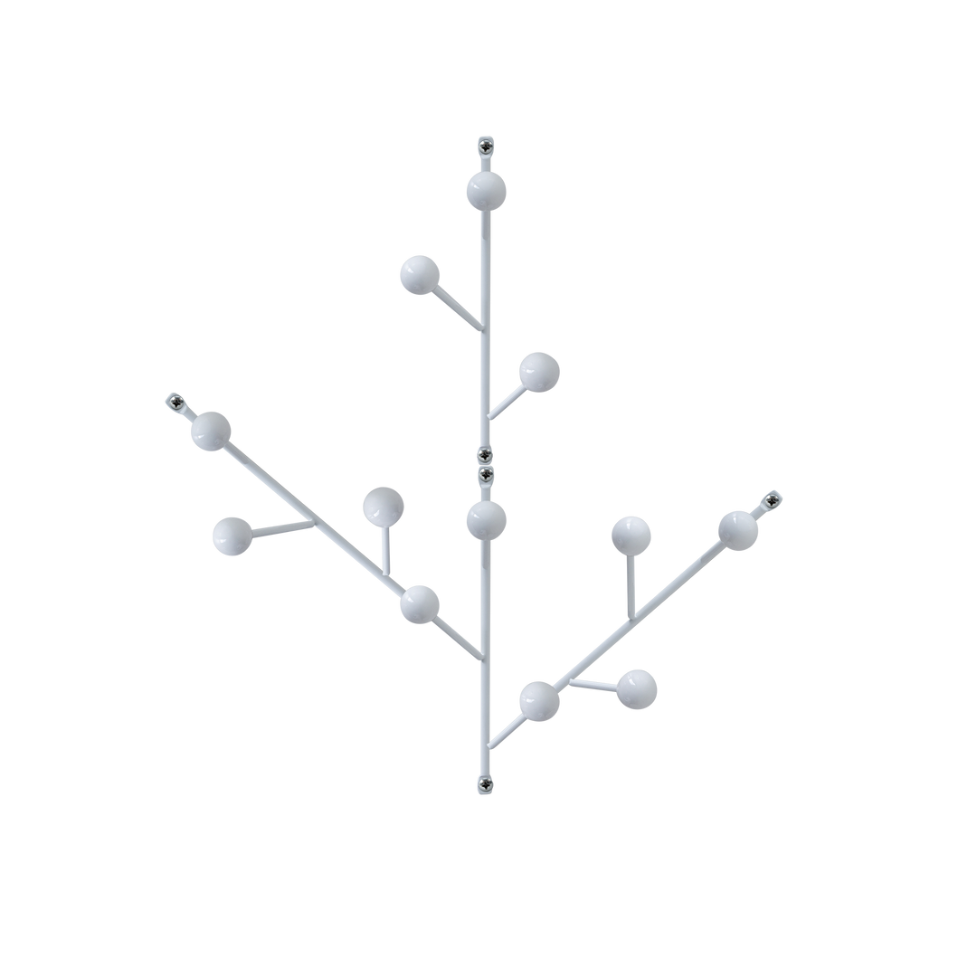 Set 4 appendiabiti KI bianco
