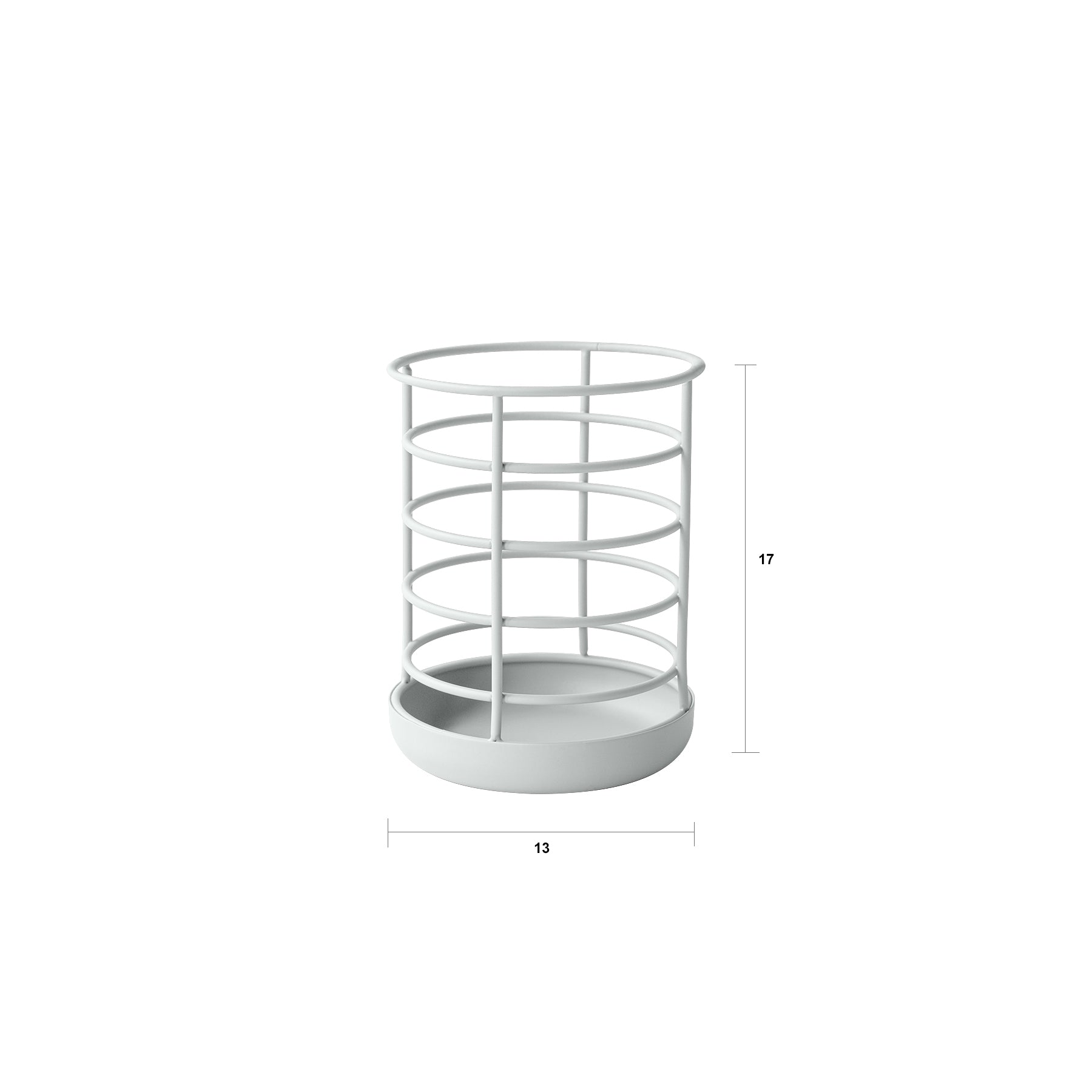 RYO kitchen utensil holder white