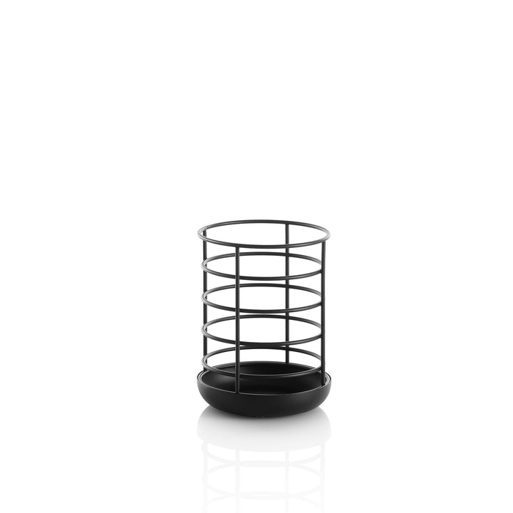RYO black kitchen utensil holder
