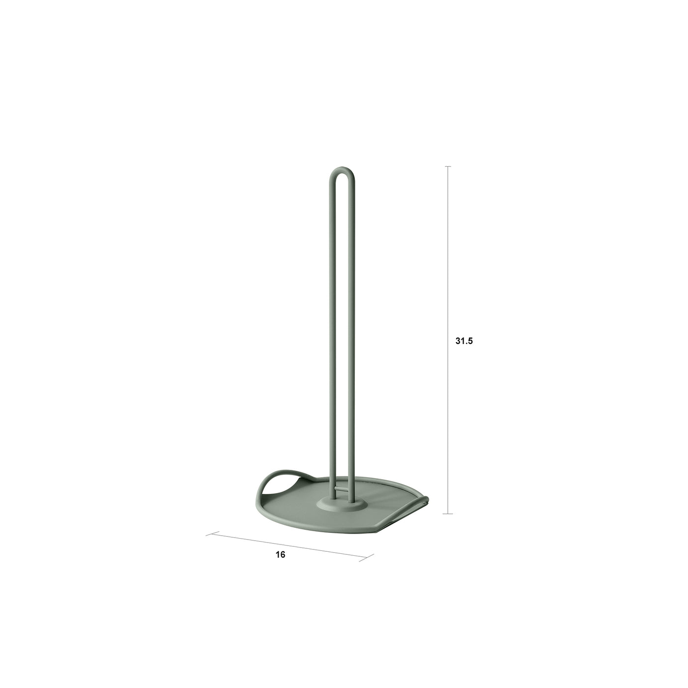 RYO green kitchen roll holder TFT Home Furniture